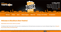 Desktop Screenshot of blackburnbeerfestival.com